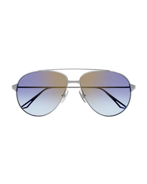 CARTIER | Santos de Cartier Woman Sunglasses | Silver