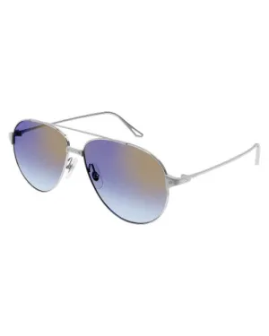 CARTIER | Santos de Cartier Woman Sunglasses | Silver