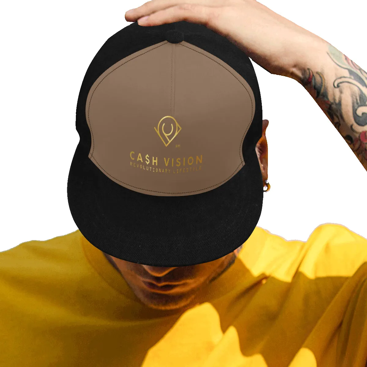 Cash Vision Snapback Hat G - Black