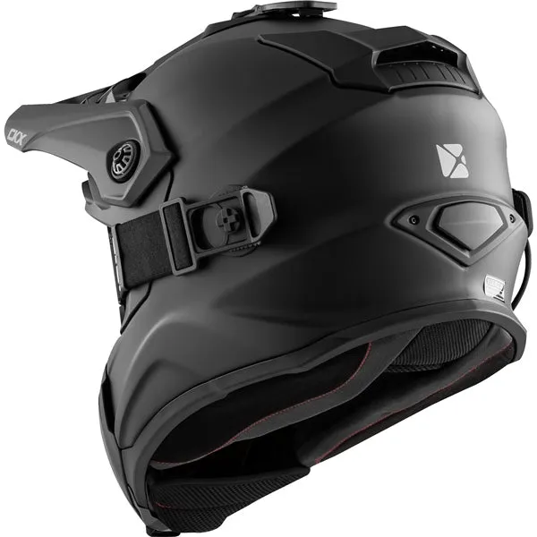 CKX Titan Airflow Solid Matte Black Fiberglass Helmet with Electric 21