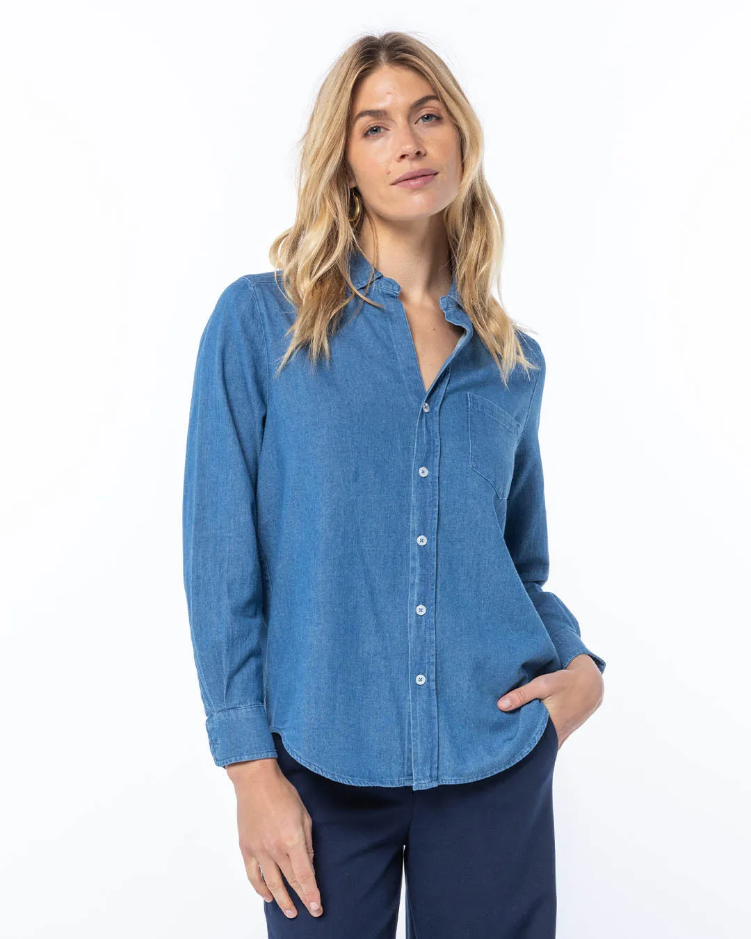 Classic Denim Button Up