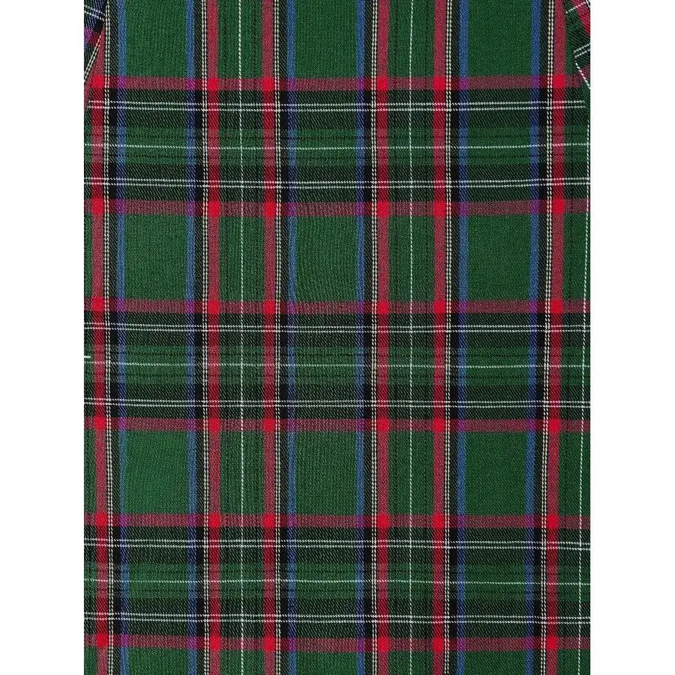 Claudia 50s Style Green Tartan Swing Dress