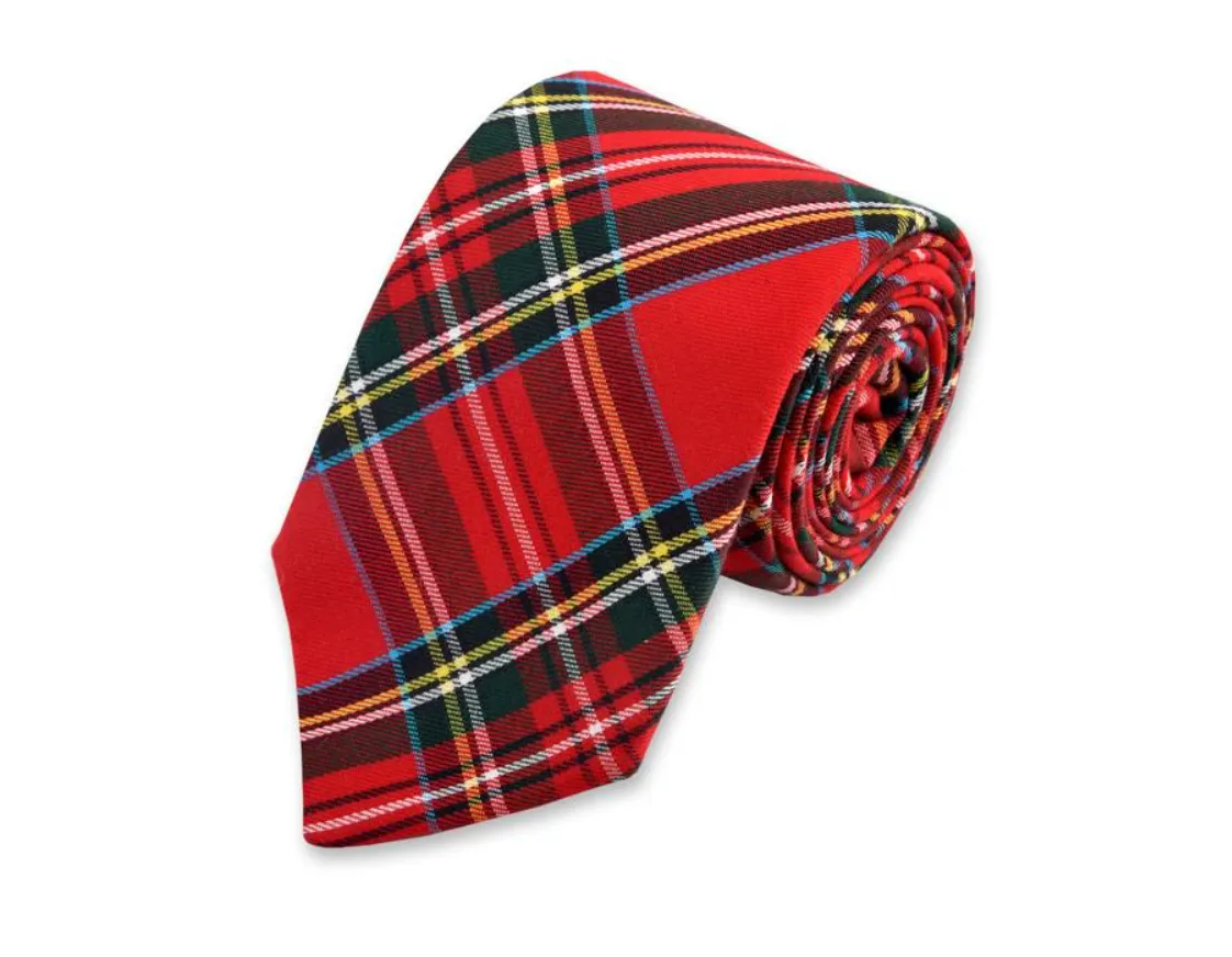 Cocoa & Mistletoe Tie