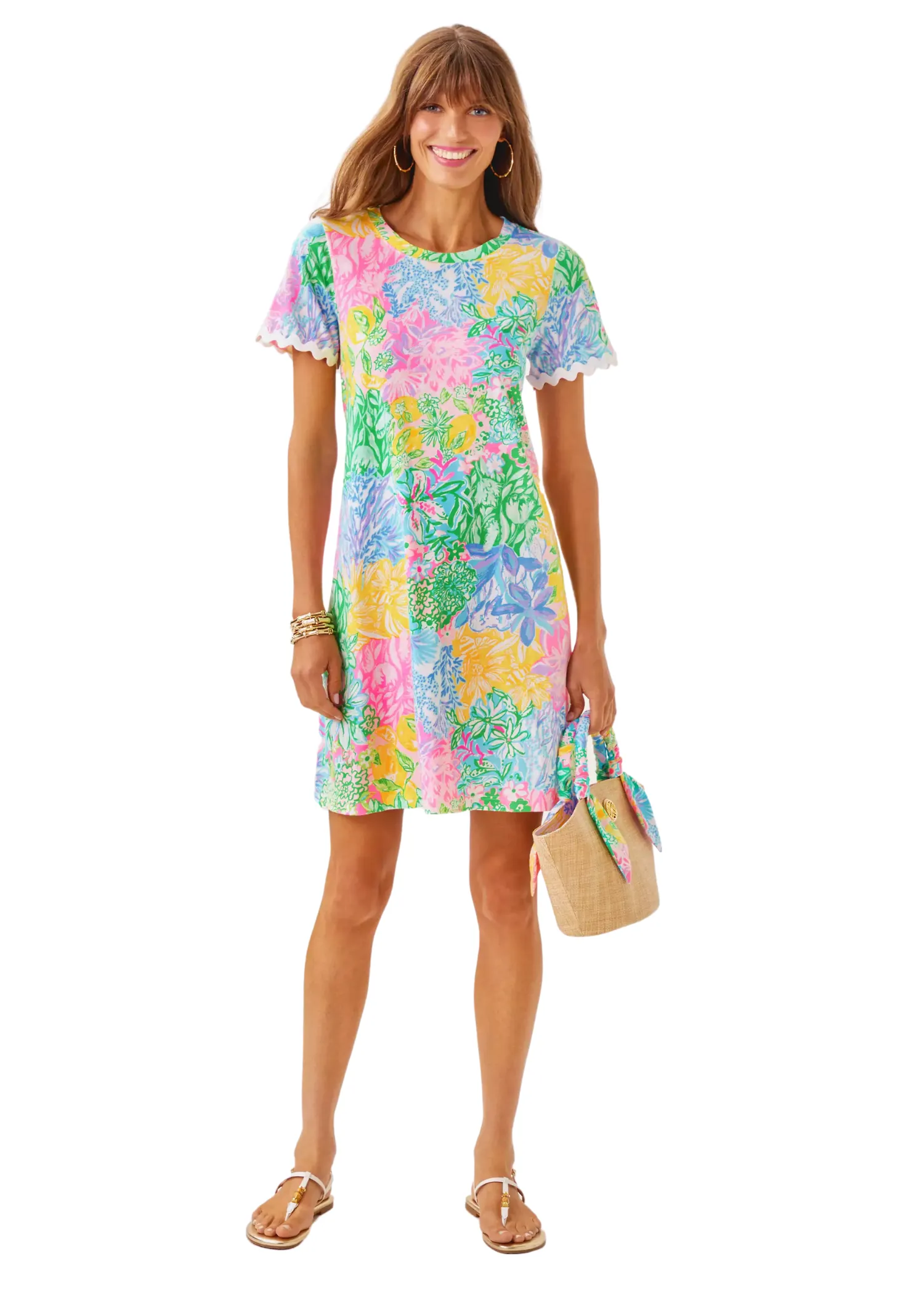 CODY DRESS - BRIGHT DELIGHT PATCH