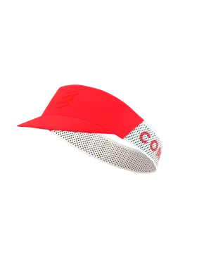 Compressport Unisex's Pro Racing Visor - Fluo Red