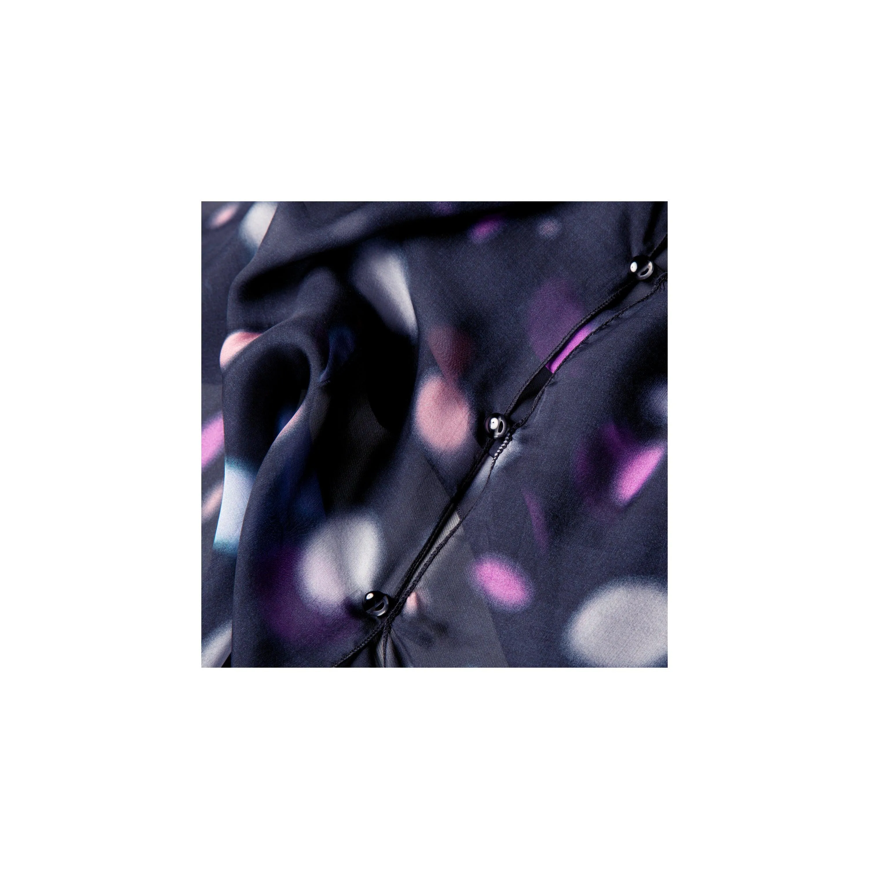 Cosmos Silk Chiffon Scarf Wrap
