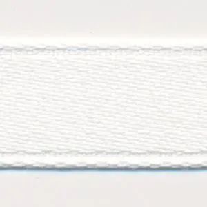 Cotton Single-Face Satin Ribbon #00 Ecru