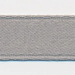 Cotton Single-Face Satin Ribbon #131 Nickel