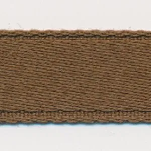 Cotton Single-Face Satin Ribbon #73 Dark Sepia