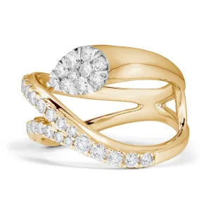 Couture Fiori Ethereal Fashion Ring