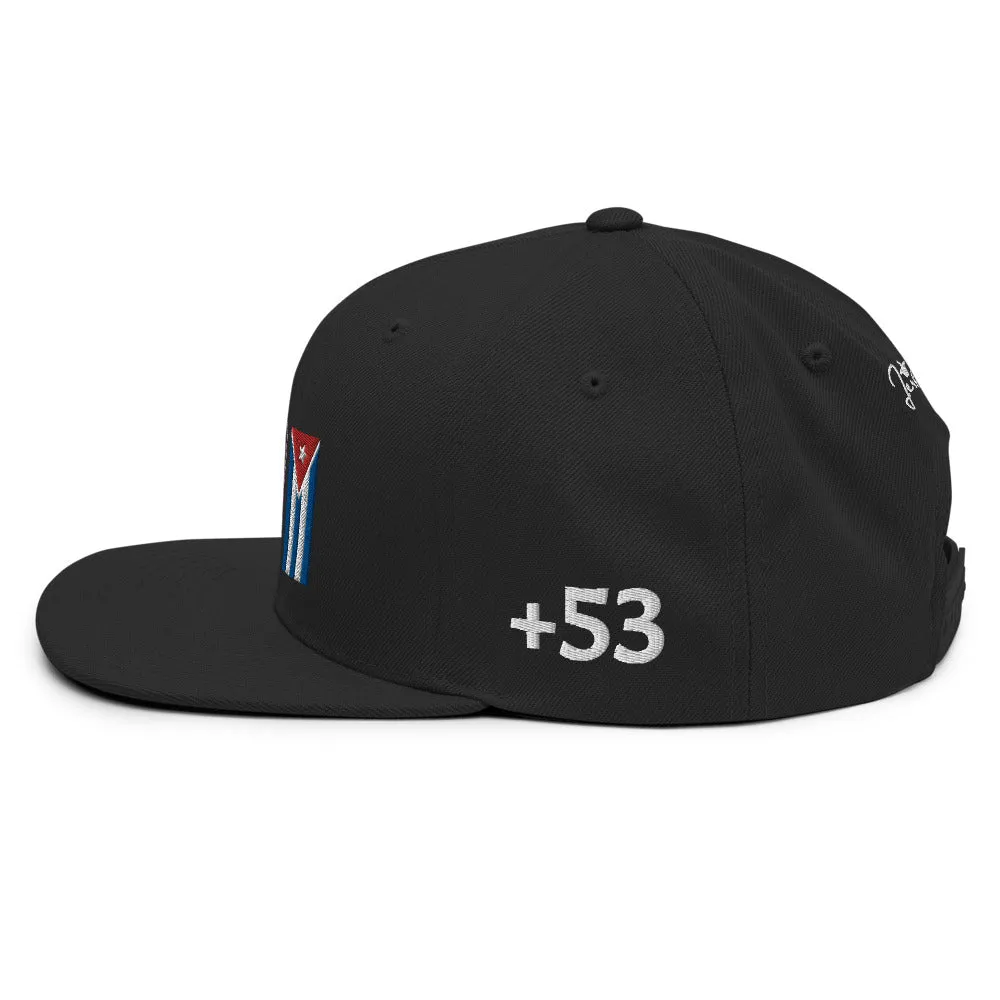 Cuba Double 9 Dominoes Snapback Hat