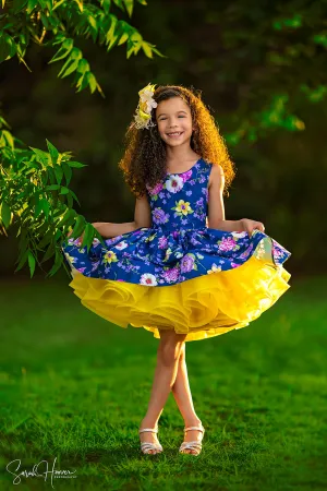 Cupcake Couture ~ Botanical Bliss Navy ~Ready to Ship