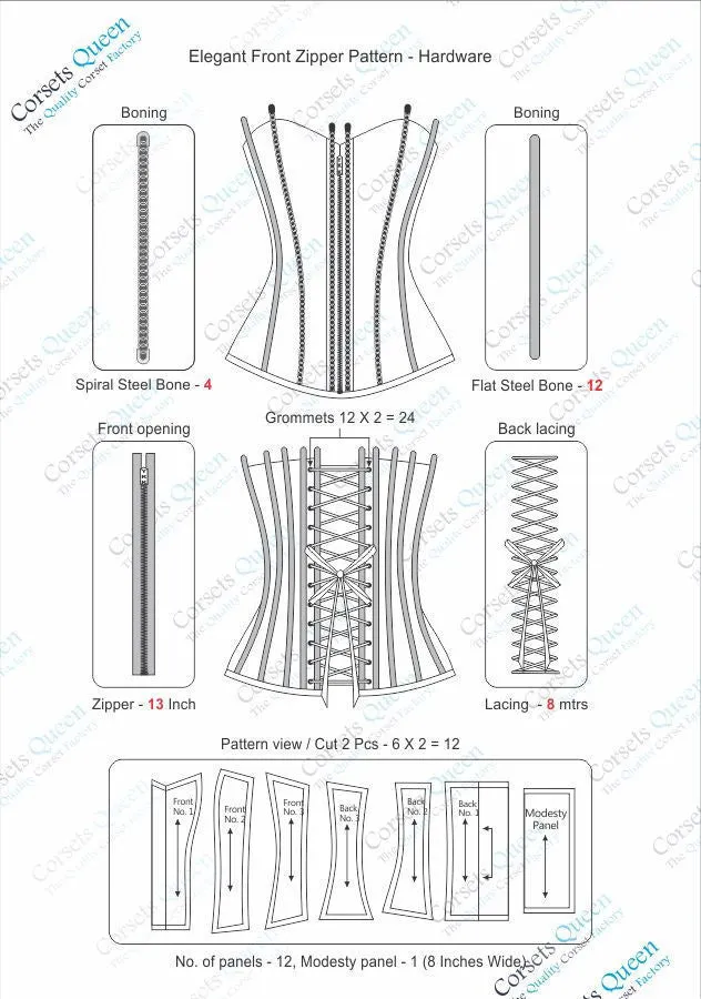 Deanna Overbust Corset