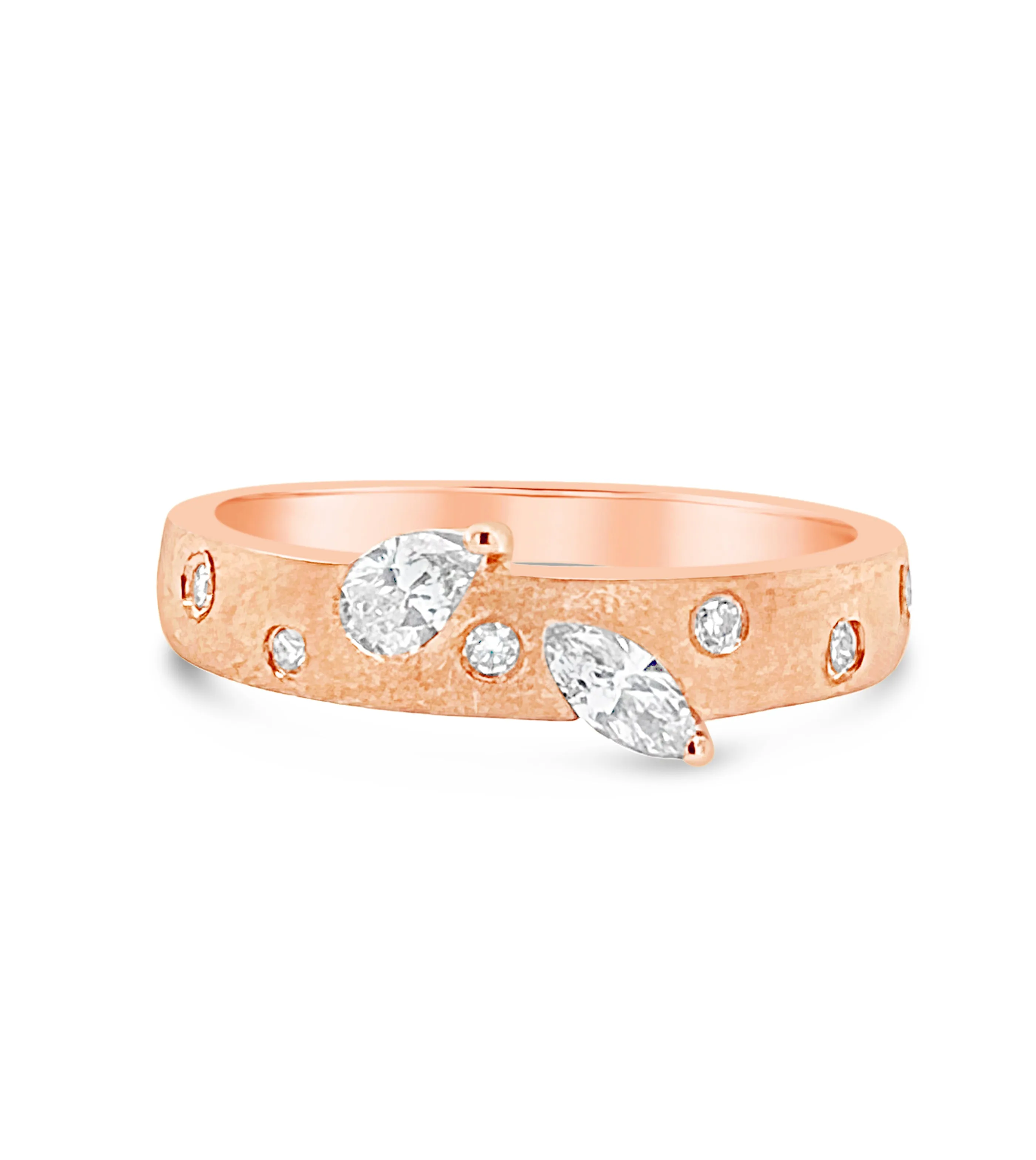 Diamond Celestial Protruding Band