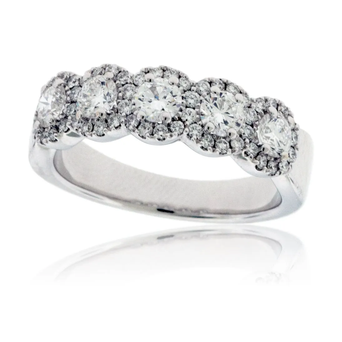 Diamond Halo Anniversary or High Fashion Band