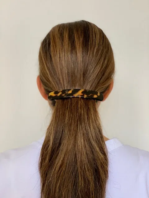 Diane Large Dark Tortoiseshell Hair Clip