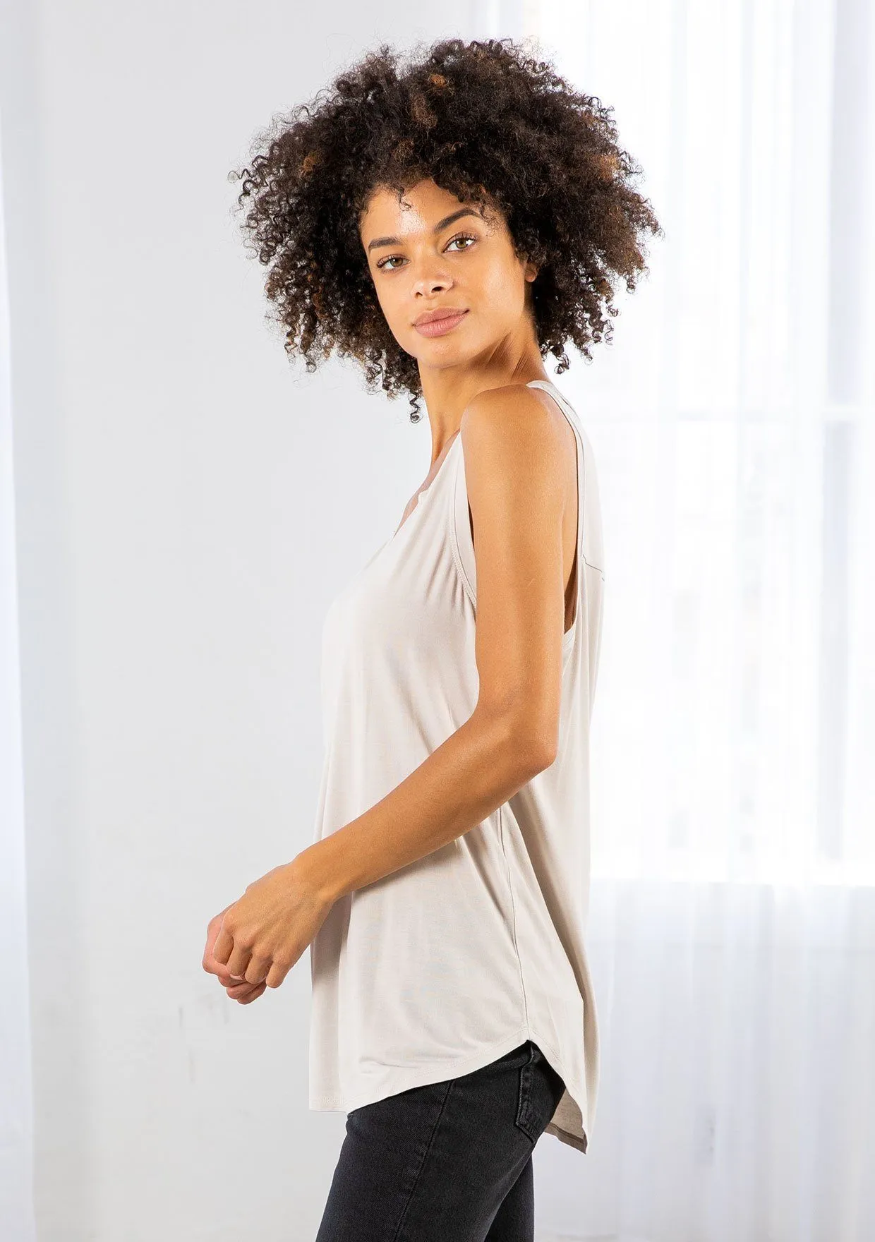 Didi Cutout Tank Top