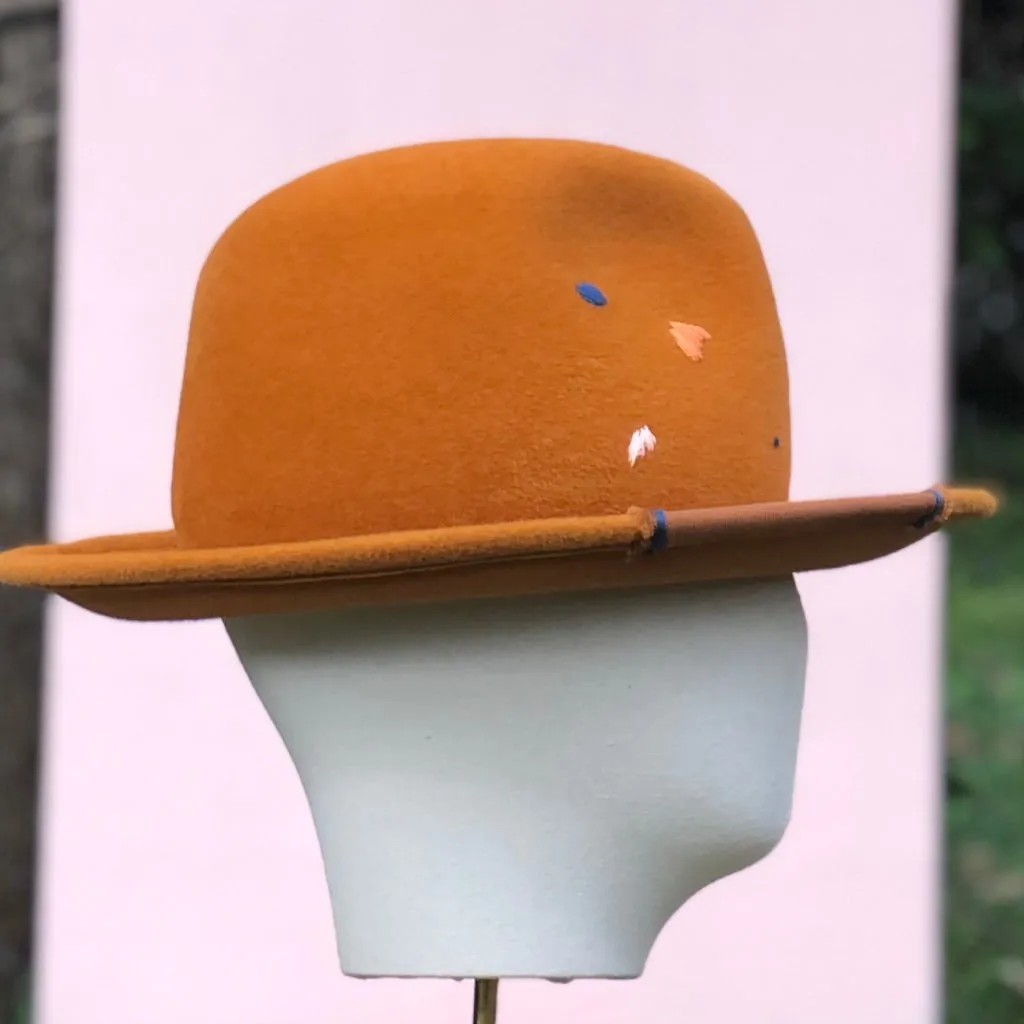 Dina Fedora in Pumpkin