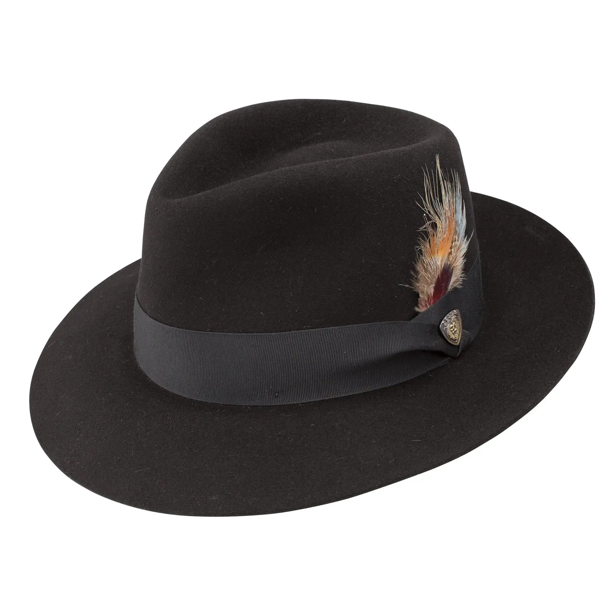 Dobbs Prescott Wool and Fur Felt Fedora