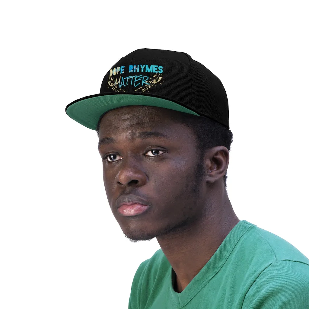 Dope Rhymes Matter Snap Back Hat
