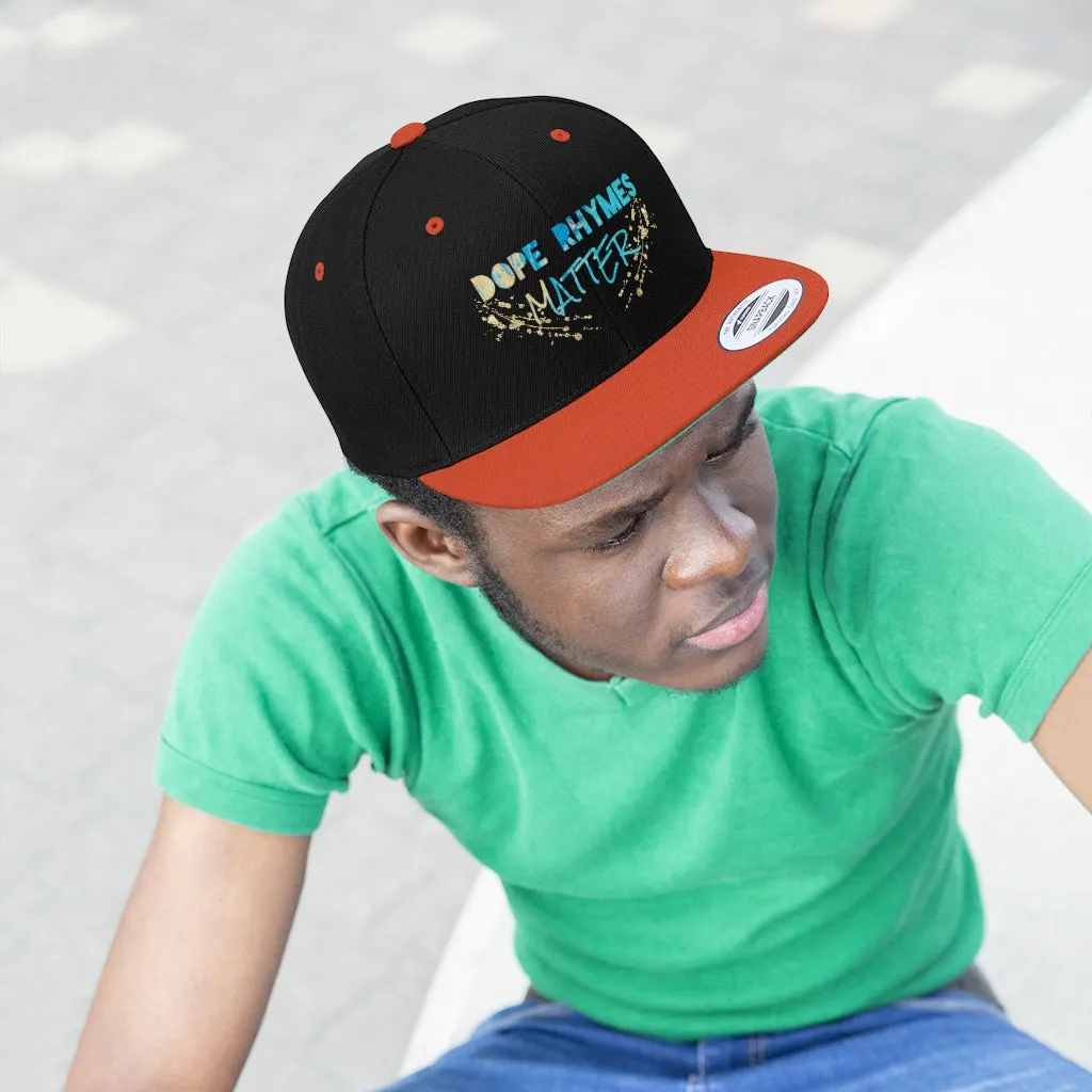 Dope Rhymes Matter Snap Back Hat