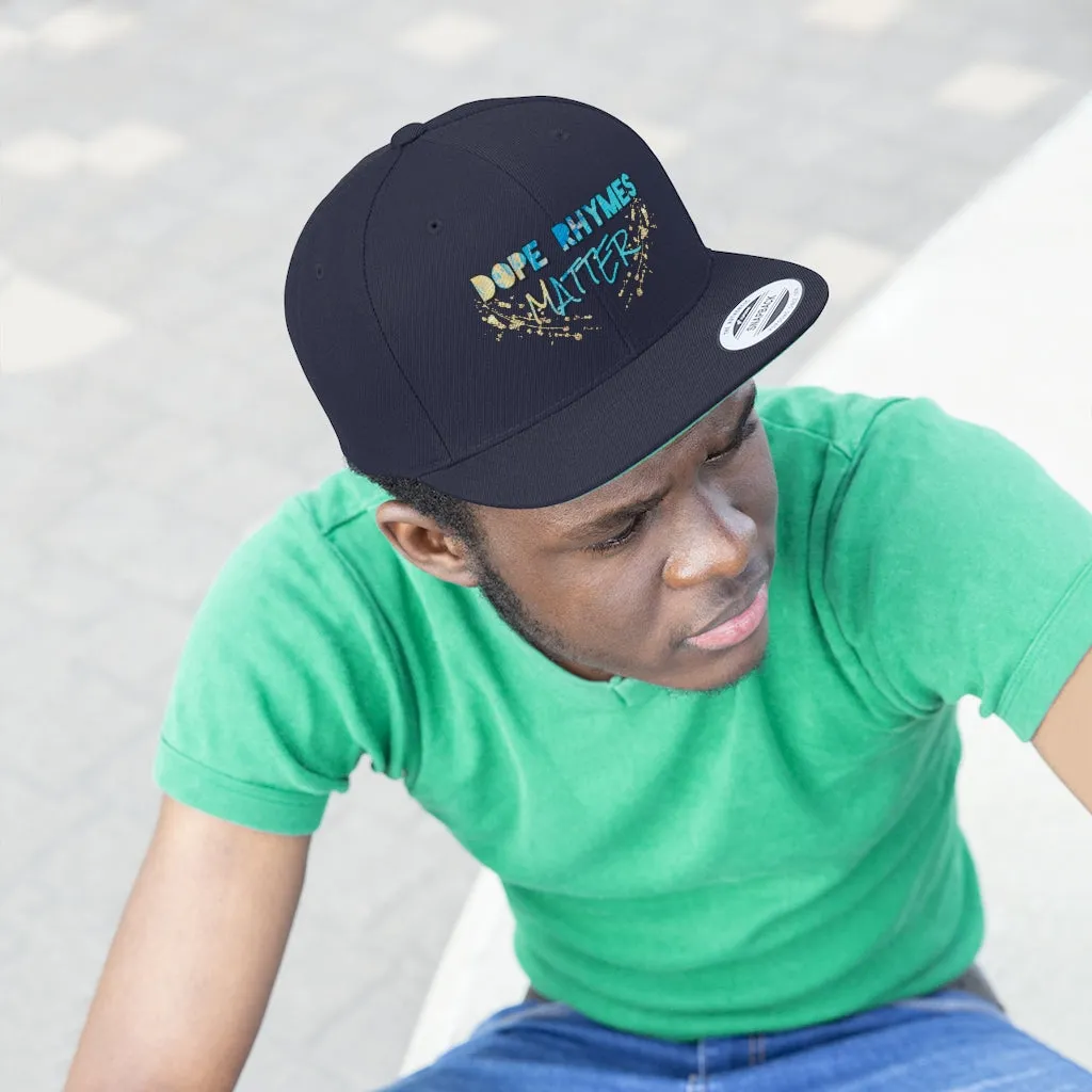 Dope Rhymes Matter Snap Back Hat