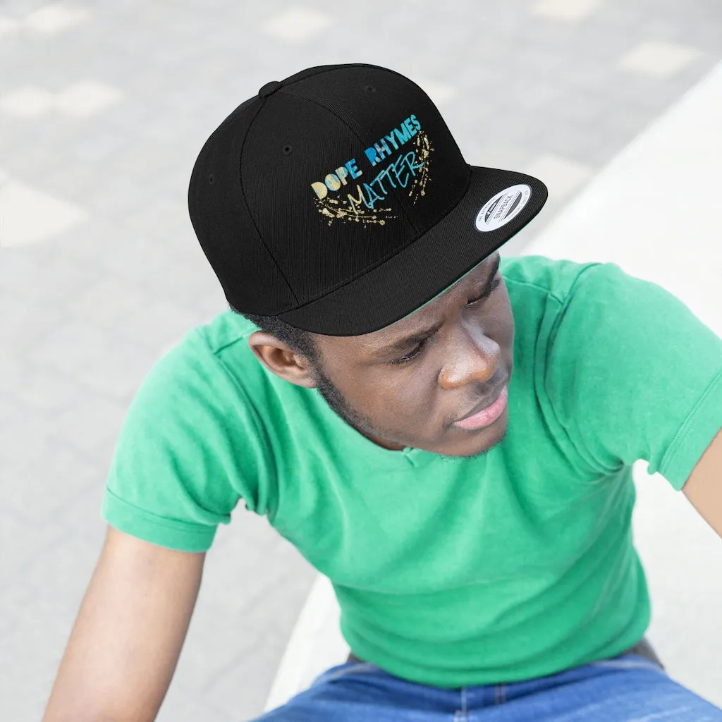 Dope Rhymes Matter Snap Back Hat