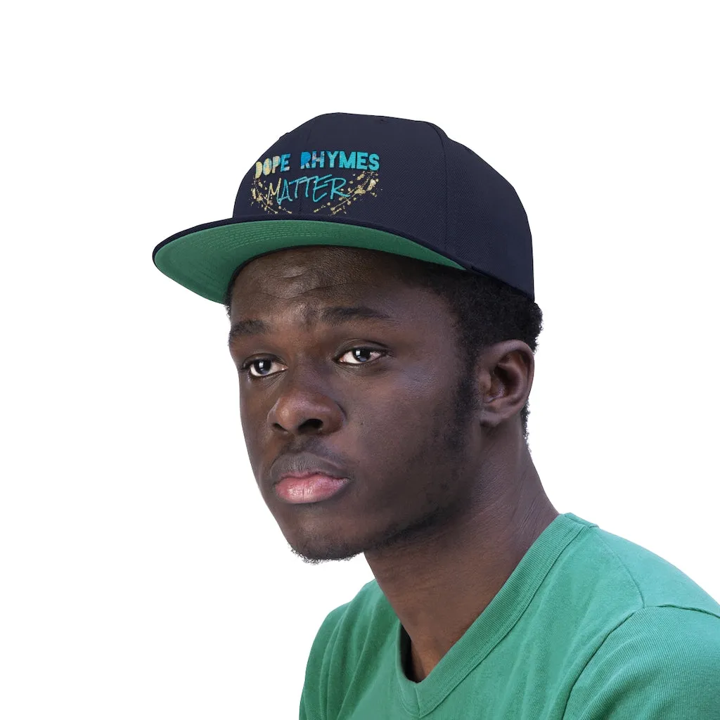 Dope Rhymes Matter Snap Back Hat