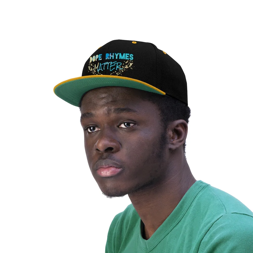 Dope Rhymes Matter Snap Back Hat