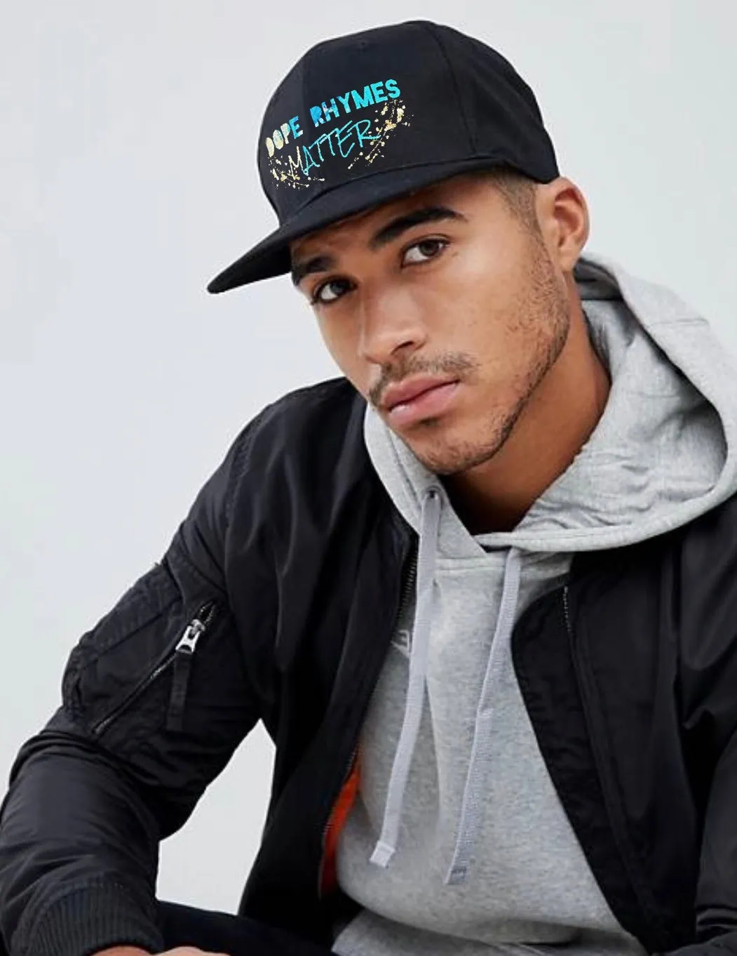 Dope Rhymes Matter Snap Back Hat