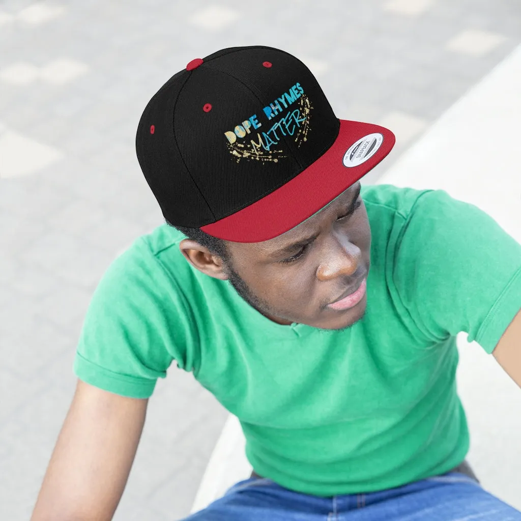 Dope Rhymes Matter Snap Back Hat