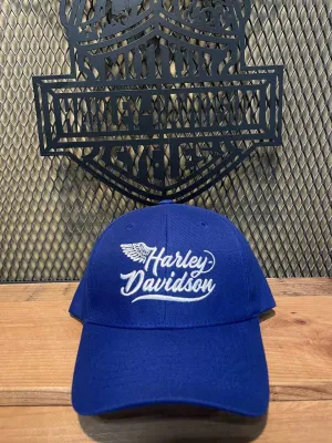Eastside Harley-Davidson® Blue Script Baseball Cap