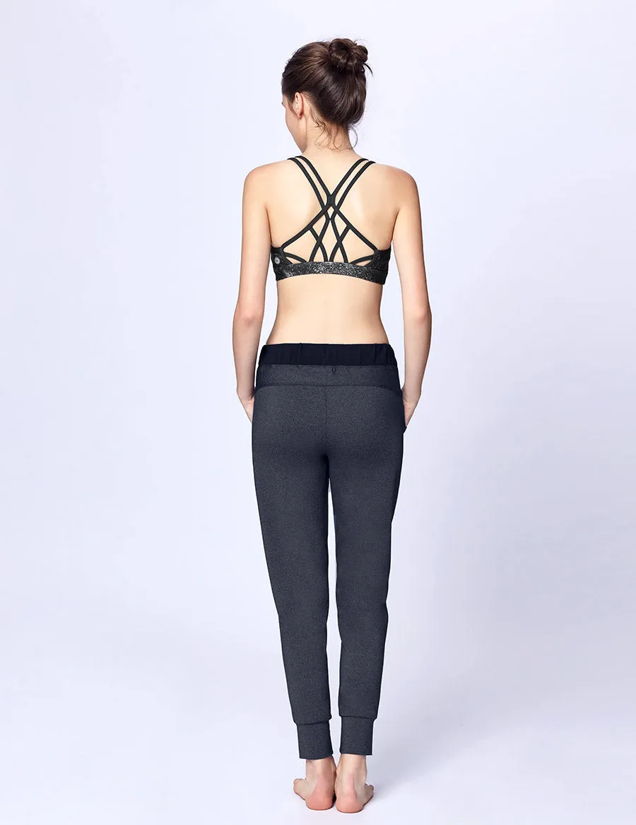 easyoga LA-VEDA Glittery Bra - F75 Galaxy Night