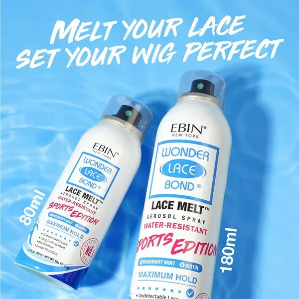 Ebin New York Wonder Lace Bond Sports Edition - LACE MELT AEROSOL SPRAY - (C)