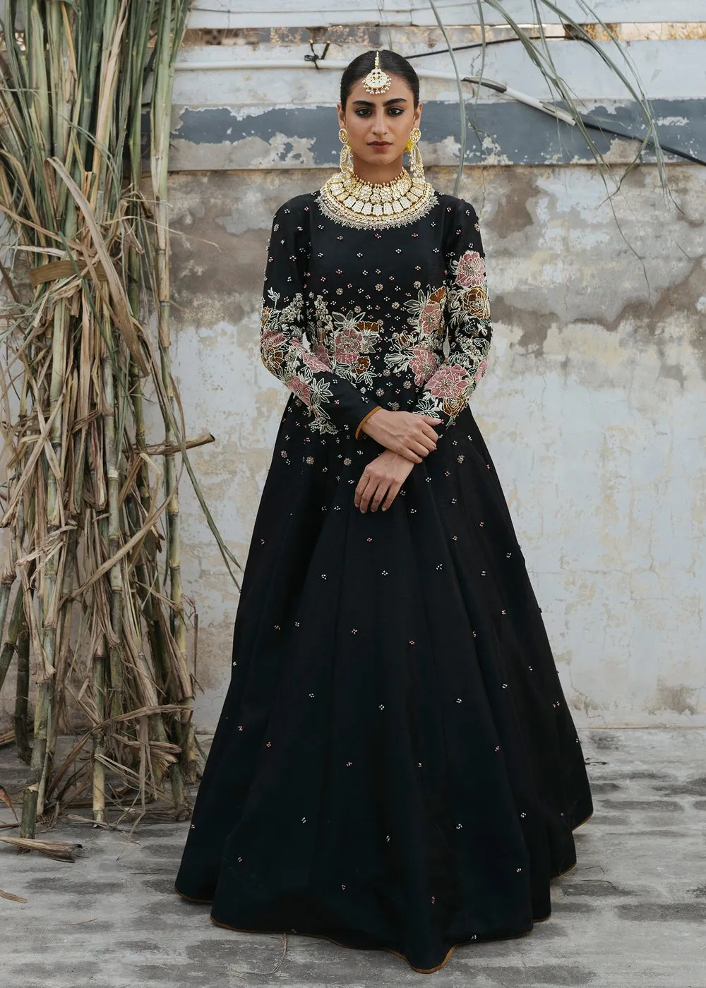 Elegant Indian Long Froke Dress for Wedding #J4308