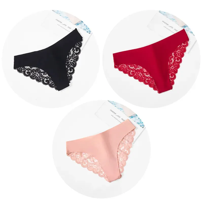 Elegant Lace Panties Set
