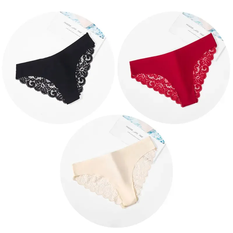 Elegant Lace Panties Set