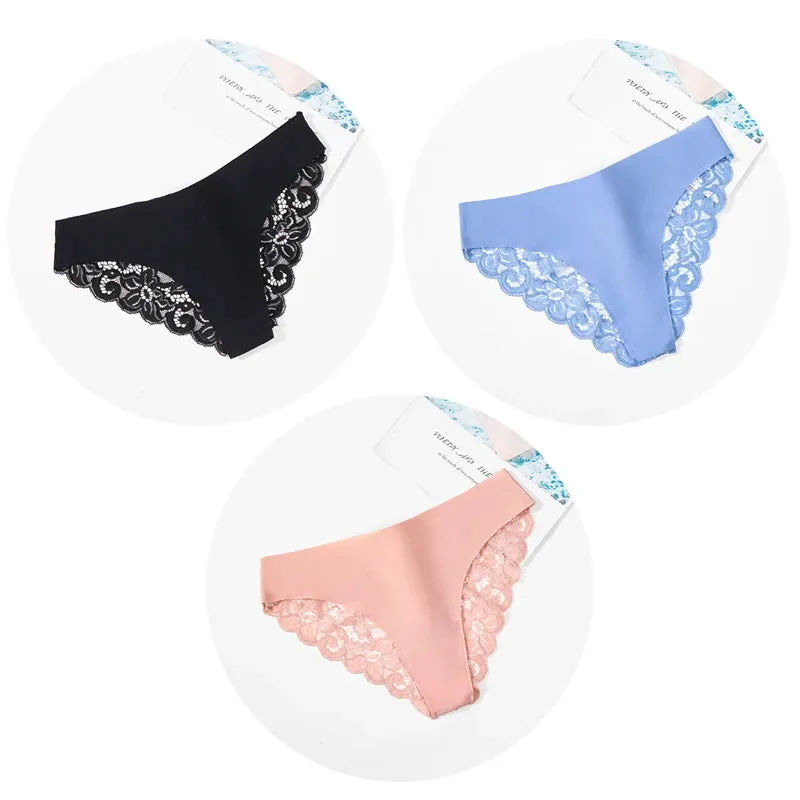 Elegant Lace Panties Set