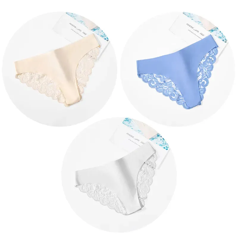 Elegant Lace Panties Set