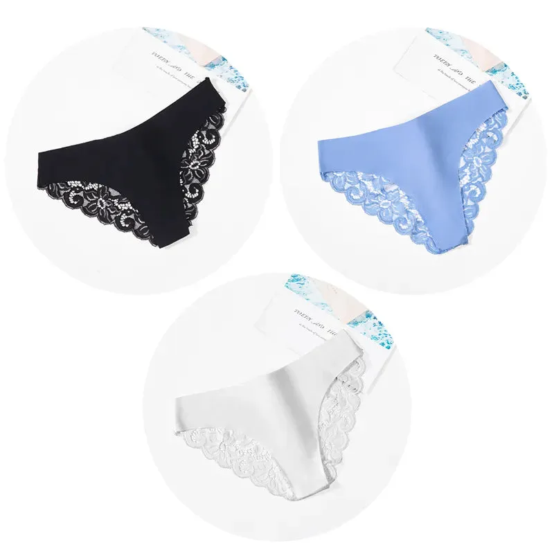 Elegant Lace Panties Set