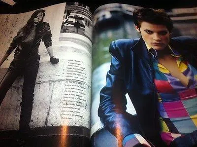 ELLE Italia December 2000 ELSA BENITEZ Christy Turlington ISABELI FONTANA Anna Mouglalis SPEARS
