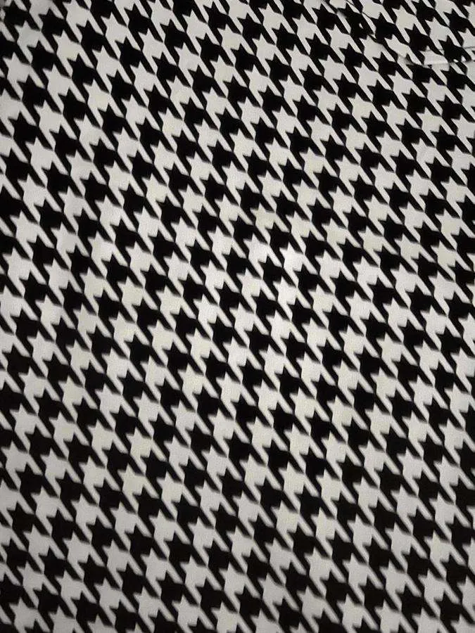 Emery - Black White Houndstooth