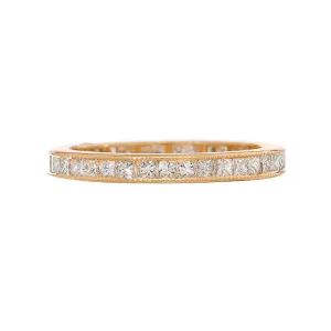 Emma Princess Cut Diamond Band