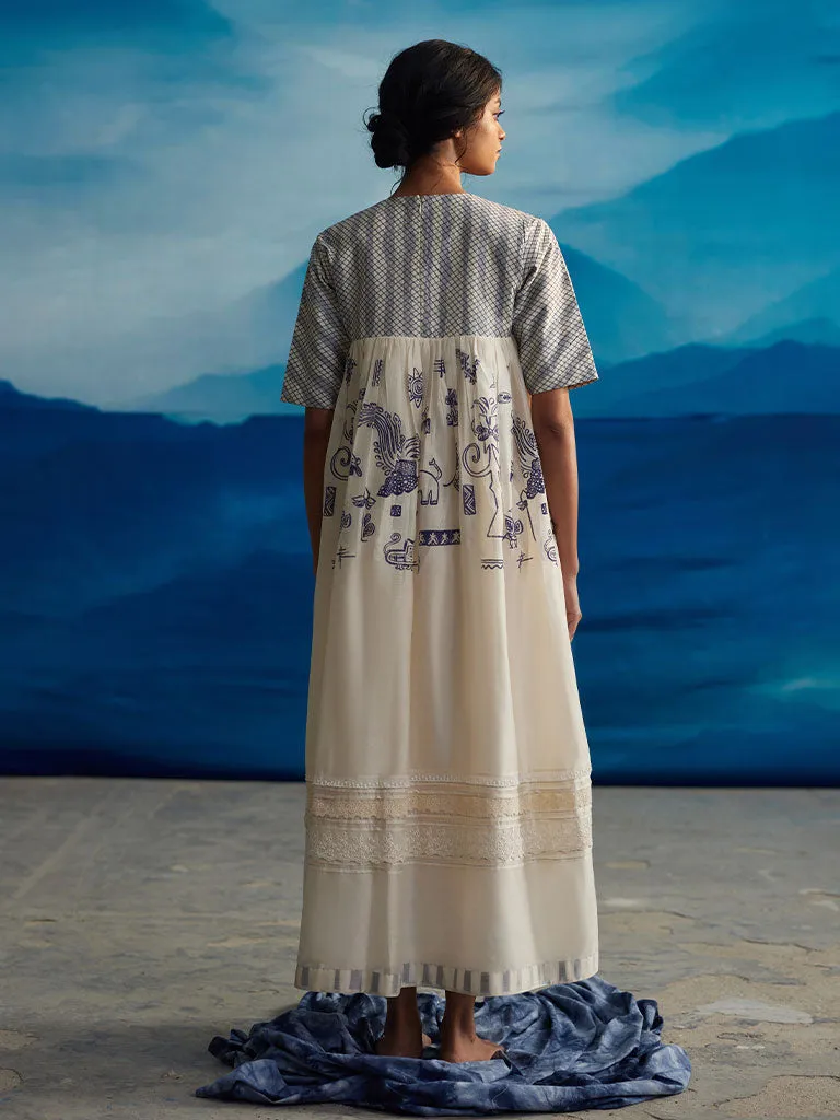 Erica Quilted Yoke Dress