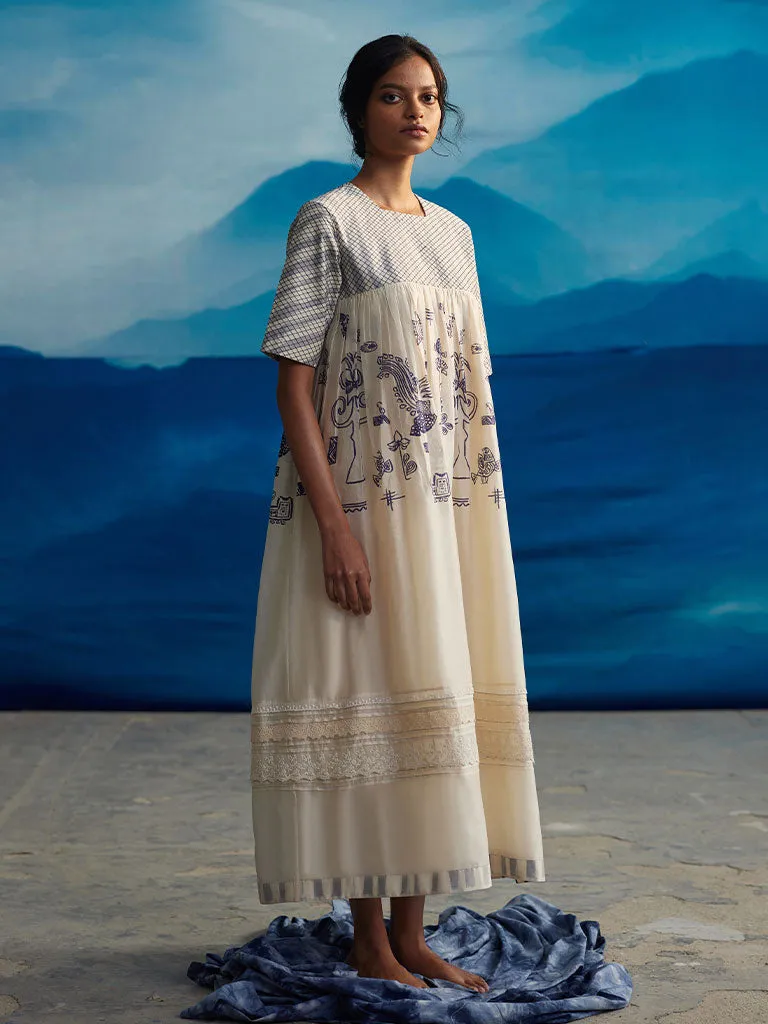 Erica Quilted Yoke Dress