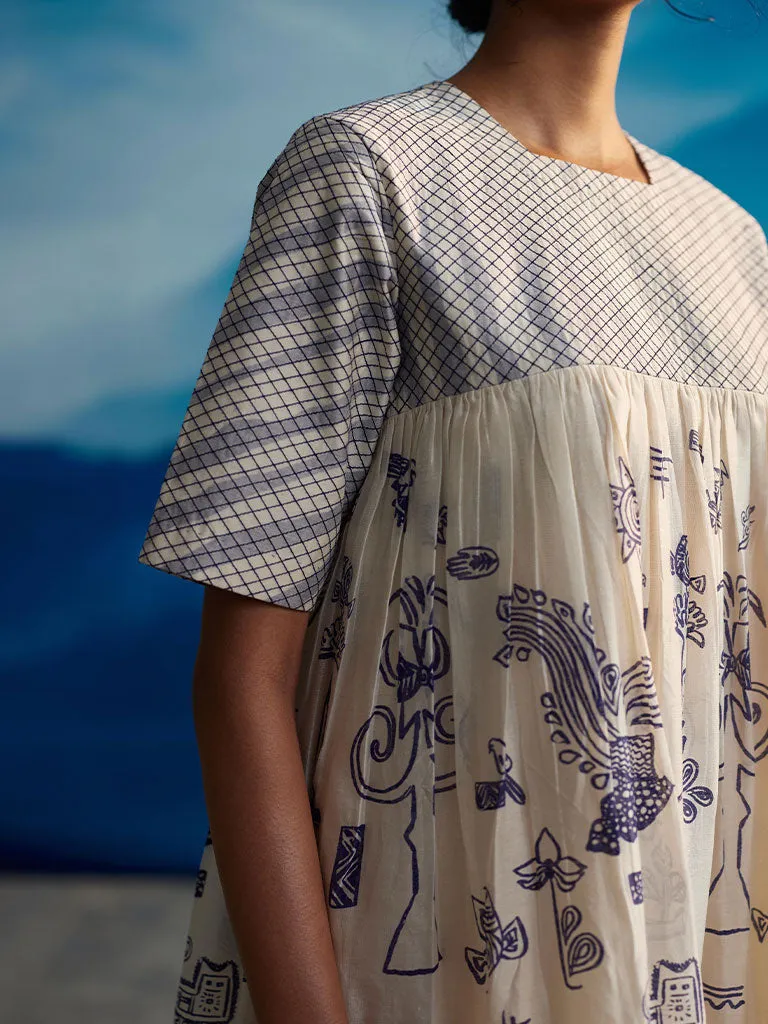 Erica Quilted Yoke Dress