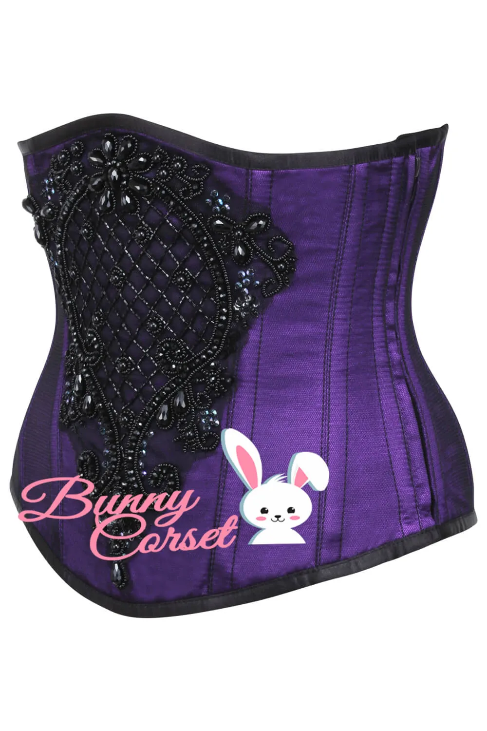 Esme Embroidered Lace Overlay Couture Corset