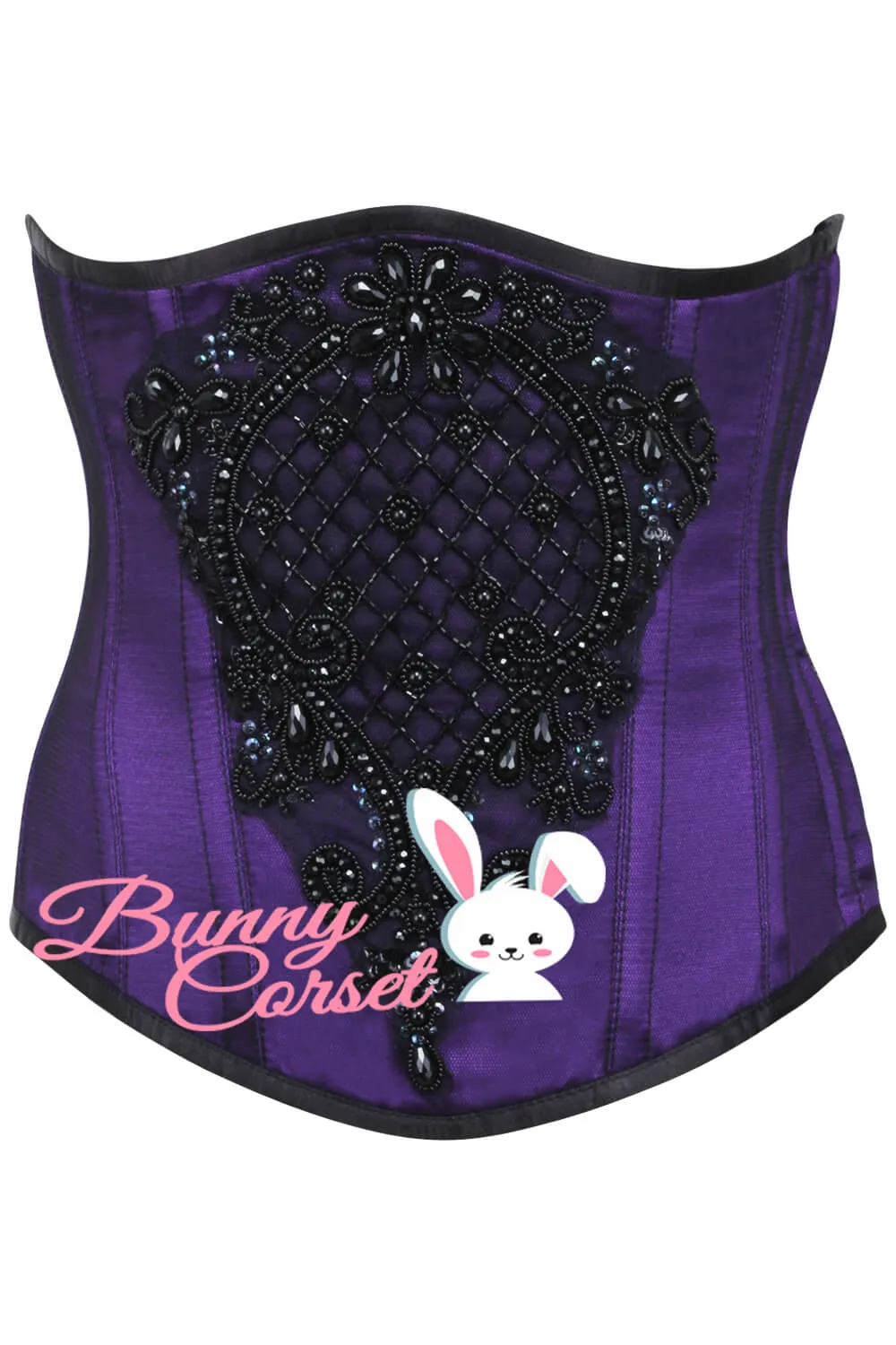 Esme Embroidered Lace Overlay Couture Corset