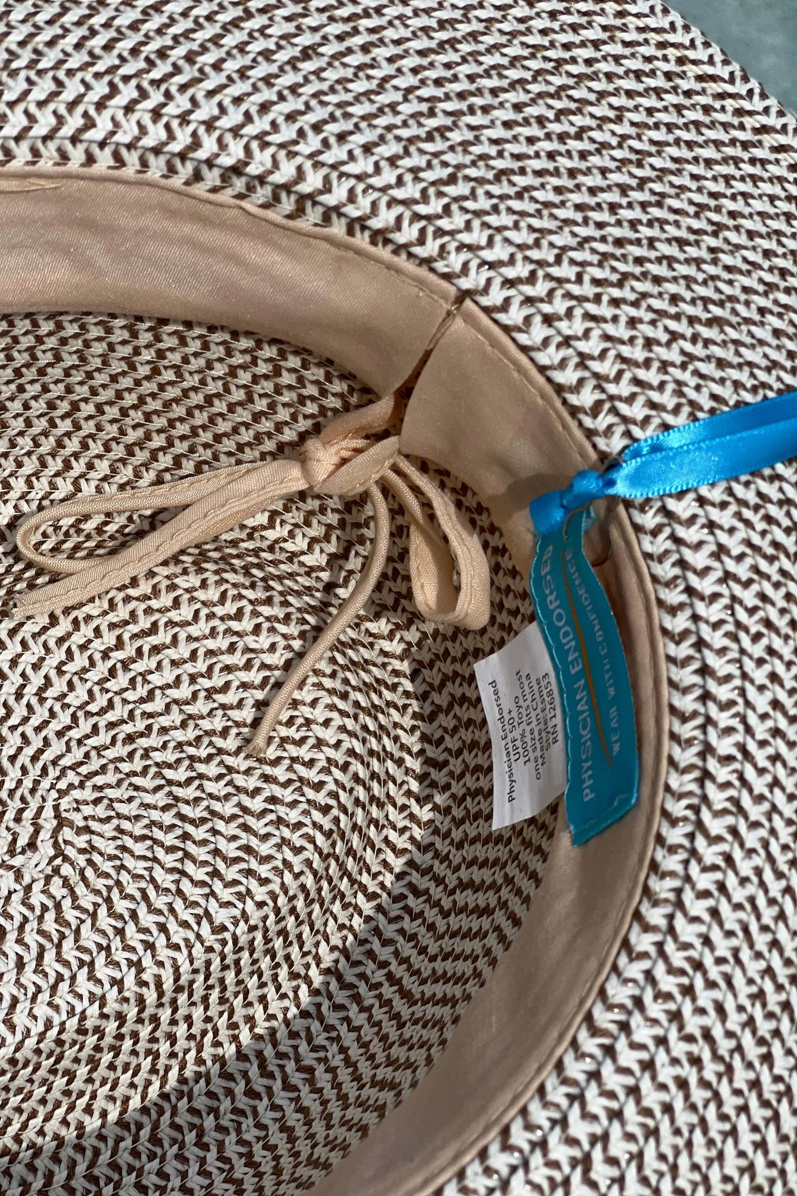 Esme White Tweed Fedora Hat
