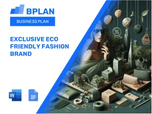 Exclusive Eco Friendly Fashion Brand Business Plan